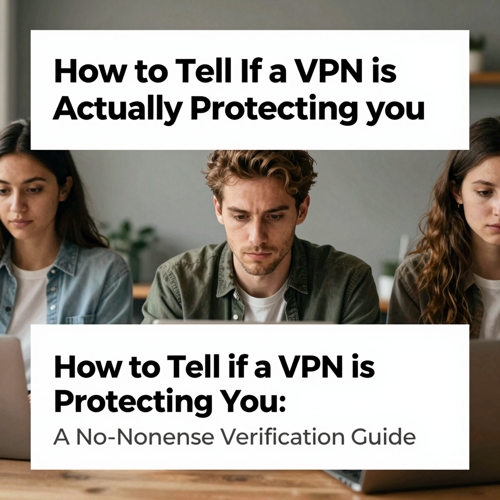 How to Tell If a VPN Is Actually Protecting You: A No-Nonsense Verification Guide